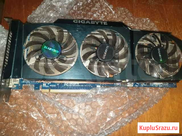 Видеокарта Gigabyte Gefore gtx 570 DX 11 1280mb Пенза - изображение 1