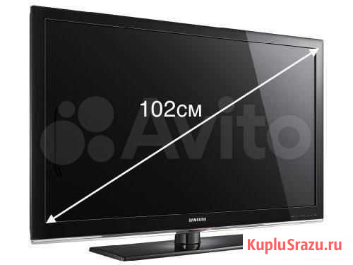 LED Samsung LE-40C530 40  (102 см) FullHD Барнаул - изображение 1