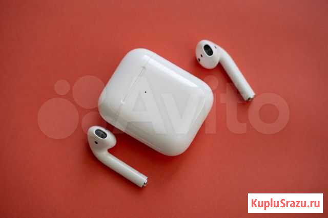 Наушники Airpods 2 Краснодар - изображение 1