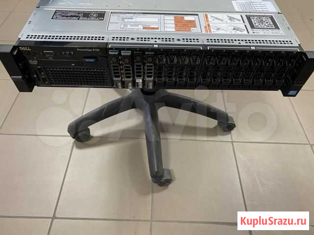 Сервер Dell R720 16SFF 2651v2/128G/H710p/750W Омск - изображение 1