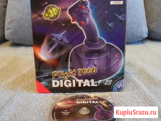 Продаю джойстик flight-2000 digital f-23 USB Омск - изображение 1