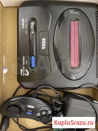 Sega мега драйв 2 клон из 90 х на полноценной плат Солнечногорск - изображение 1
