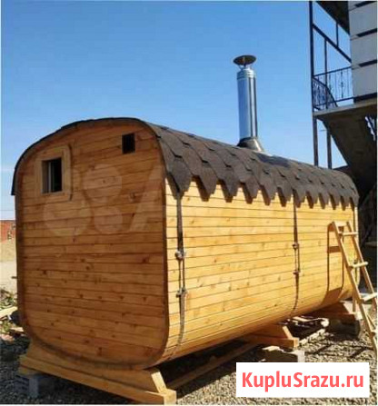 Баня-бочка квадро 4 метра Симферополь - изображение 1