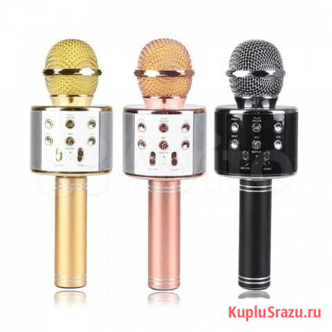 Колонка-микрофон (WS-858/C-335) Bluetooth Нижний Новгород - изображение 1