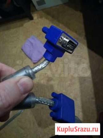 Кабель VGA угловой папа-папа Нижний Новгород - изображение 1