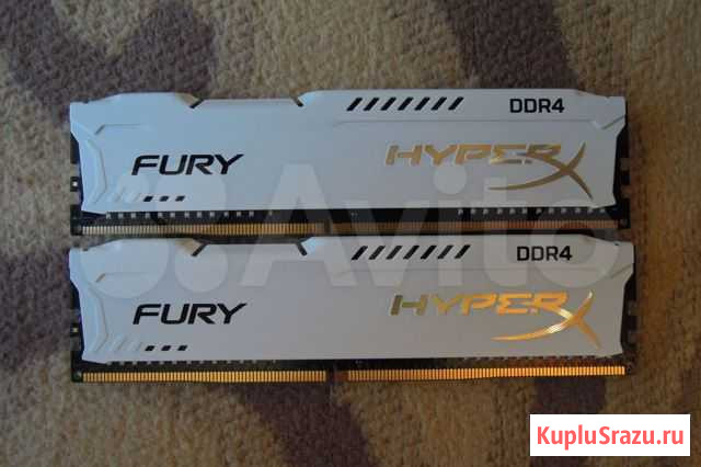 Кingston HyperX Fury \ DDR4 2666MHz \ 16GB Санкт-Петербург - изображение 1