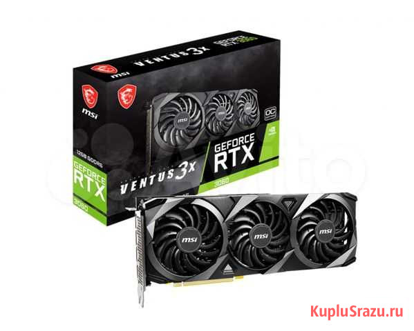 GeForce RTX 3060 MSI ventus 3X OC 12GB DDR6 Казань - изображение 1