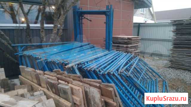 Строительные леса бу Чагода - изображение 1