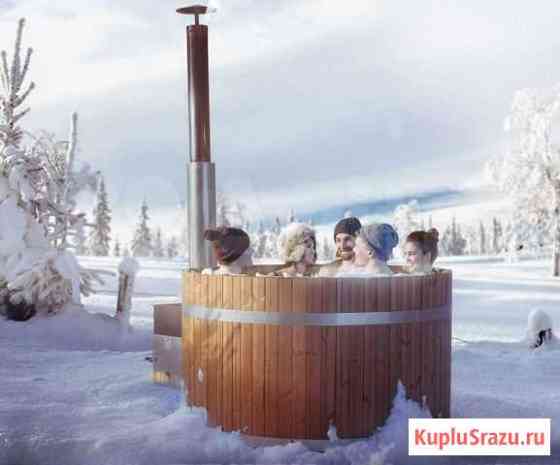 Купель с печью с подогревом для дома или дачи Красноярск