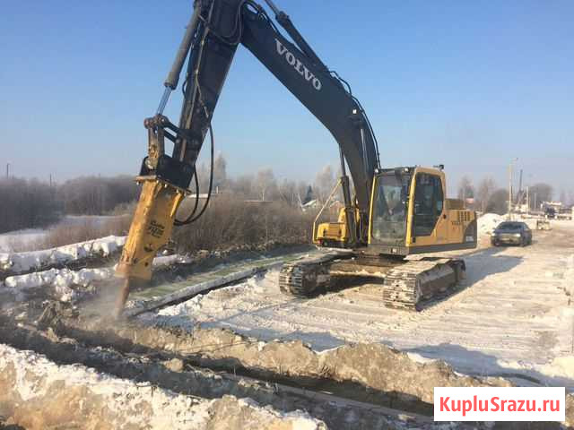 Аренда гусеничного экскаватора Volvo EC210BLC Вологда - изображение 1