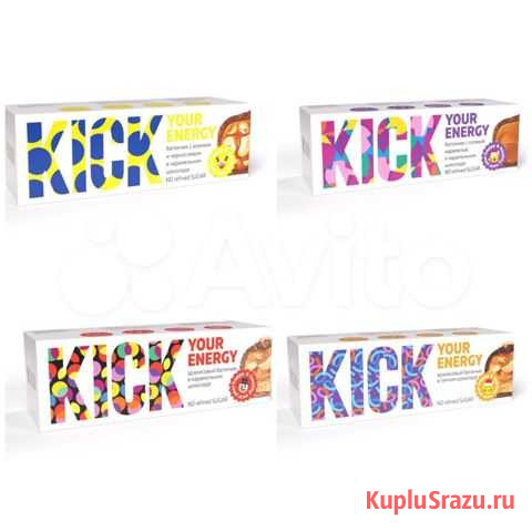 Полезные батончки Kick, аналог сникерса, марса Уфа - изображение 1