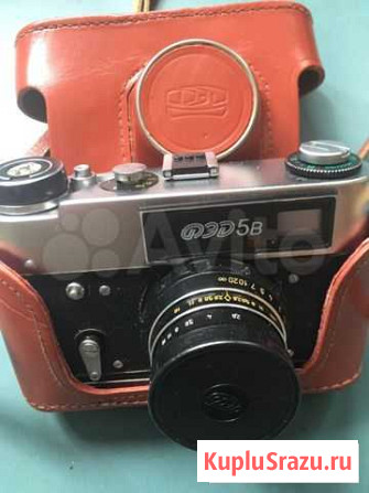 Плёночный фотоаппарат фэд 5В+ чехол Санкт-Петербург - изображение 1