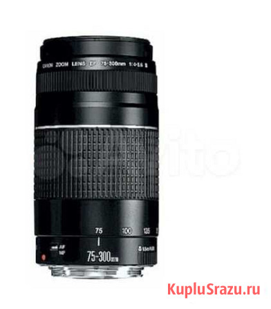 Зум-объектив Canon EF 75-300mm f/4-5.6 III Стерлитамак - изображение 1