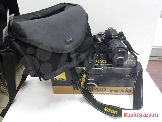 Фотоаппараты зеркальные Nikon D3200 Орск - изображение 1