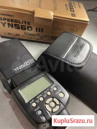 Фотовспышка Yongnuo Speedlite YN-560 III Хабаровск - изображение 1