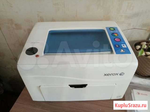 Цветной принтер Xerox Phaser 6000B Новосибирск - изображение 1