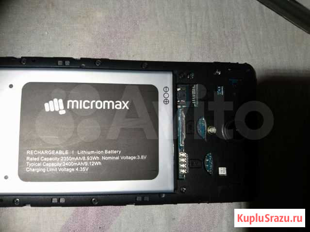 Продам новый аккумулятор для смартфона micromax357 Краснодар - изображение 1