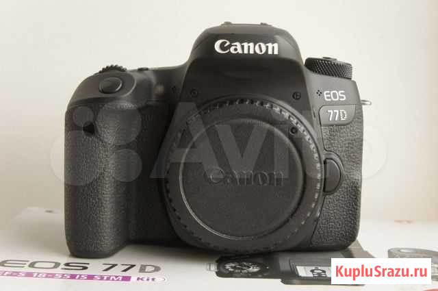 Canon 77d body Как новый пробег 4к рст Санкт-Петербург - изображение 1