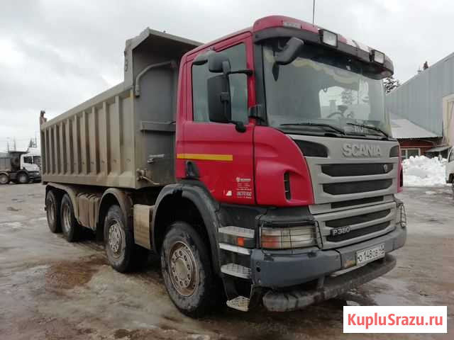 Грузовой самосвал Scania 8x4 P380, 2012 год Кондрово - изображение 1