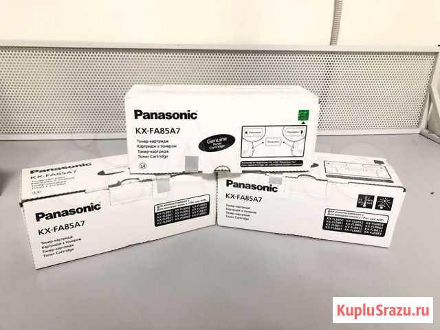 Картридж panasonic KX-FA85A7 оригинал, новый Мытищи - изображение 1