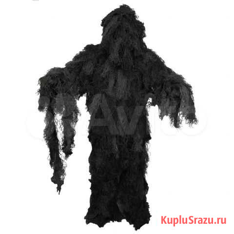 Камуфляж Ghillie Suit (куртка, брюки, шляпа), nigh Пермь - изображение 1