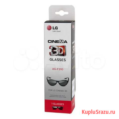 3D очки для телевизоров LG (модель AG-F310) Нижний Новгород - изображение 1