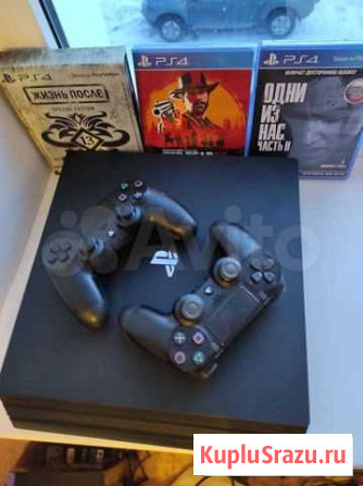 Sony PS4 Pro 1tb 2 геймпада Стрелецкое - изображение 1