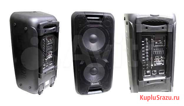 Колонка Bluetooth MP3 караоке 2 микрофона ELTronic Ростов-на-Дону - изображение 1