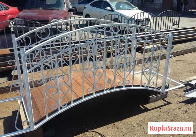 Мостик кованый садовый Санкт-Петербург - изображение 1