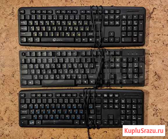 Клавиатура PS/2 и USB (опт от 20 штук) Москва - изображение 1