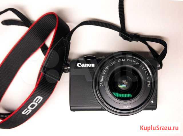 Продам беззеркальный фотоаппарат Canon M100 Kit Воронеж - изображение 1