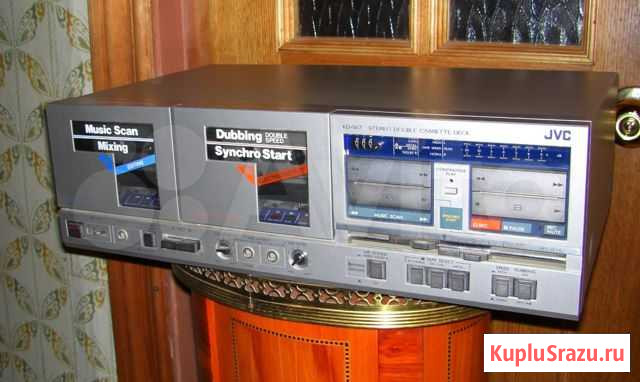 Дека кассетная jvc kd-w7 Москва - изображение 1