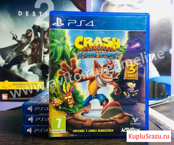 PS4 Crash Bandicoot N. Sane Trilogy Самара - изображение 1