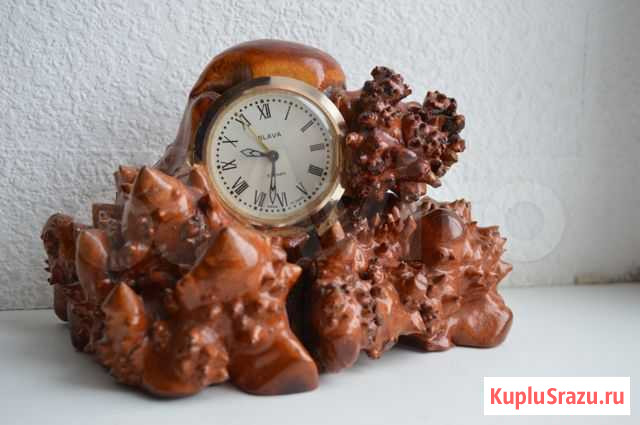 Часы в обалденном каповом корпусе Киров - изображение 1