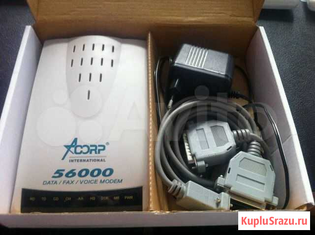 Модем Acorp 56 k Самара - изображение 1