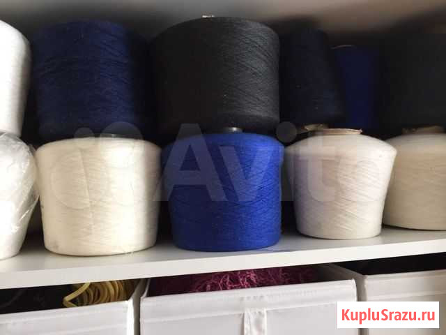 Нитки для вязания вязальные машины Омск - изображение 1