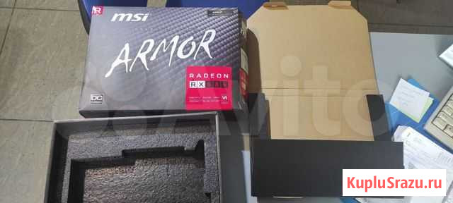 Коробка от rx580 8gb Новосибирск - изображение 1