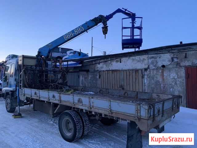 Кран манипулятор, эвакуатор, автовышка, грузоперев Магадан - изображение 1