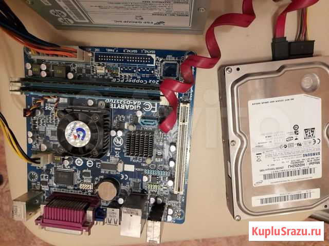 Материнская плата gigabyte GA-D525TUD Воронеж - изображение 1