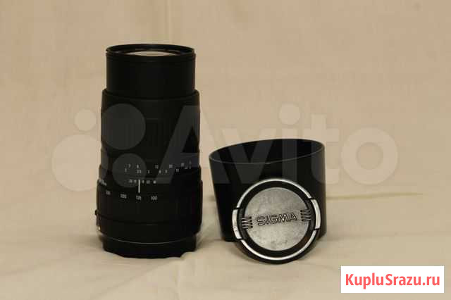 Sigma AF 100-300mm / f4.5-6.7 Красногорск - изображение 1