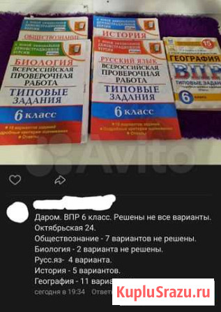 Впр 6 класс Дзержинск - изображение 1