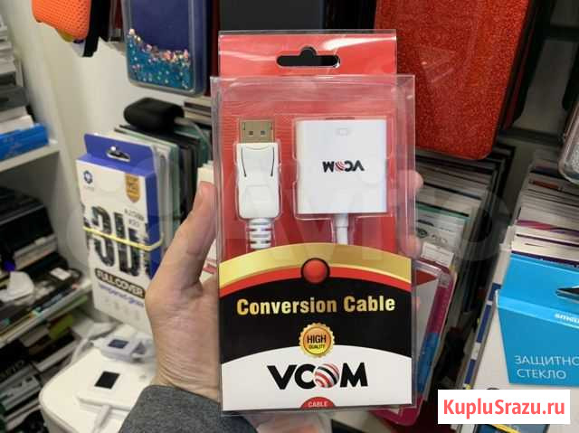 Переходник vcom DisplayPort - hdmi (CG553) Ставрополь - изображение 1