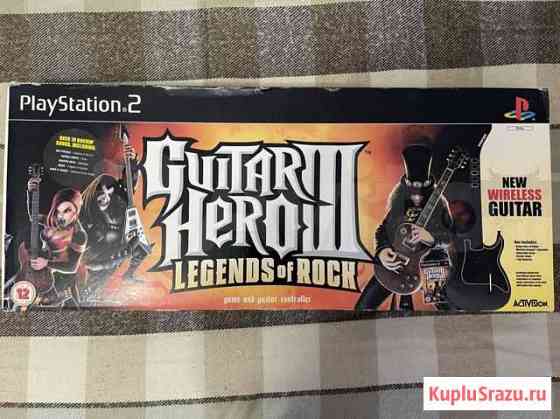 Guitar Hero III - Legends of Rock (PS2) Мурманск