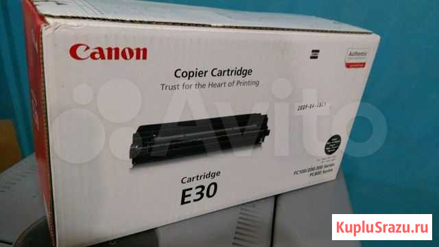 Картридж б.у. оригинальный Canon E30 Саратов - изображение 1