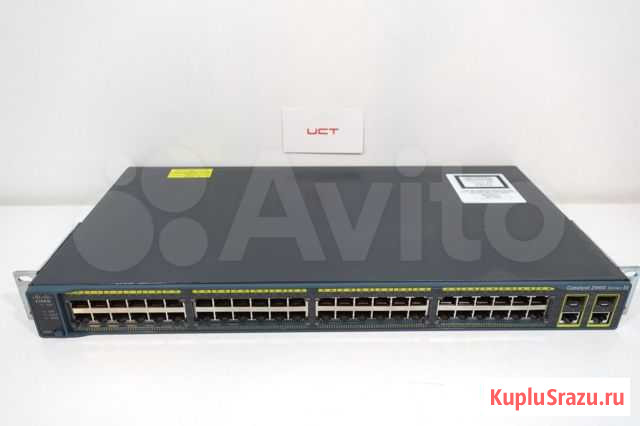 Коммутатор cisco Catalyst WS-C2960-48TC-S Уфа - изображение 1