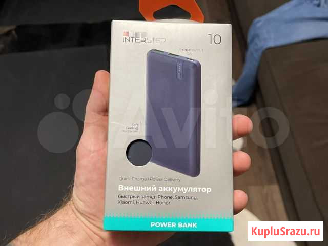 Powerbank Interstep PB1018PD Москва - изображение 1