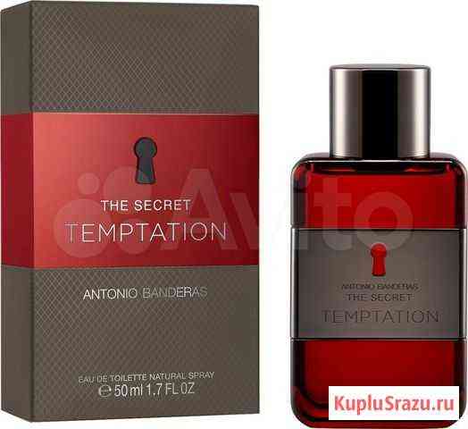 The Secret Temptation Antonio Banderas одеколон Красноярск