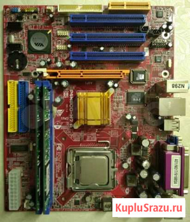 Материнская плата P4M800-M7 и процессор Celeron D Оренбург - изображение 1