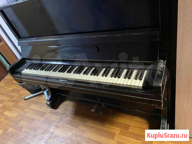 Пианино красный октябрь чёрный Санкт-Петербург - изображение 1