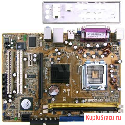 Asus P5VD2-MX SE Rev 1.06G. LGA775. DDR2 Мурманск - изображение 1